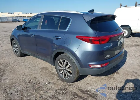 2017 Kia Sportage Ex из США, поврежденный, VIN KNDPN3AC6H7043352